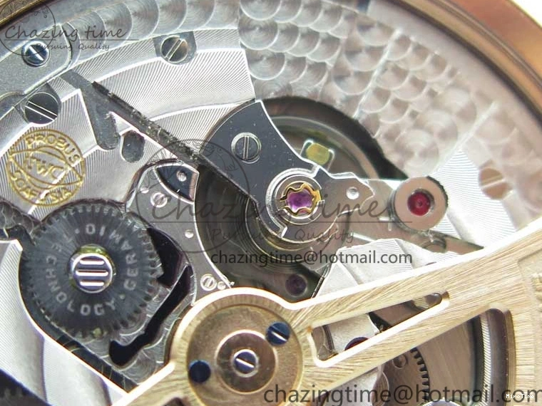 MIROTIME 0218 Compact Portugieser Perpetual Calendar IW503302 RG V9F 1:1 Best Edition White Dial on Brown Leather Strap A 7113